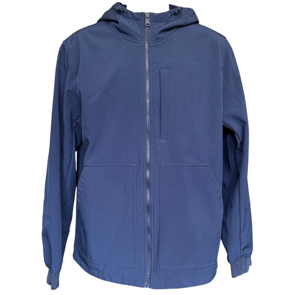Levi's Salida Soft Shell Hoodie Jacket Sz M Blue‎ Casual Normcore Breathable